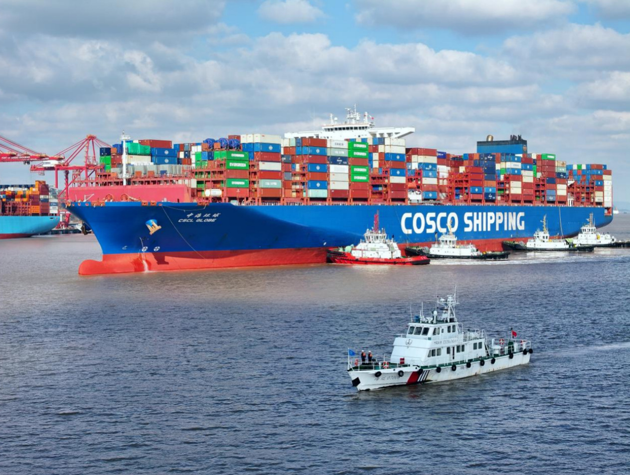 天下首创！宁波舟山港“双通道”时代正式开启，，，，，，超大型船舶通行能力预计提升50%