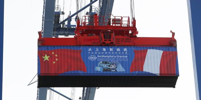 海运物流新引擎，，，，，，，，开港仅三个月货物吞吐额突破2.92亿美元