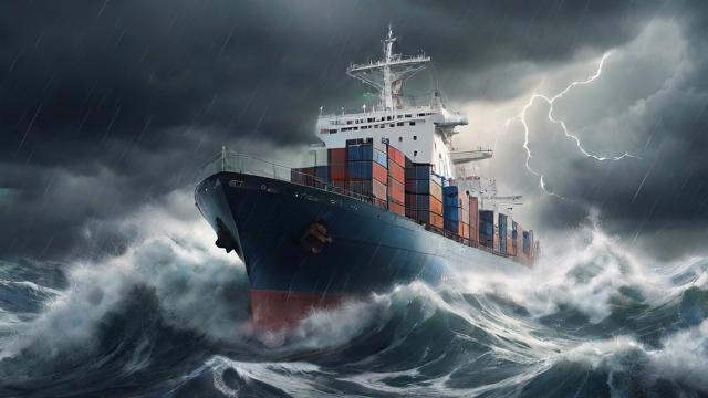 近期卑劣天气突袭，，，，，，，，部分航线及集装箱船舶班期延误