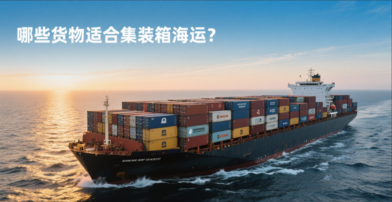 哪些货物适合集装箱海运？？？？？？